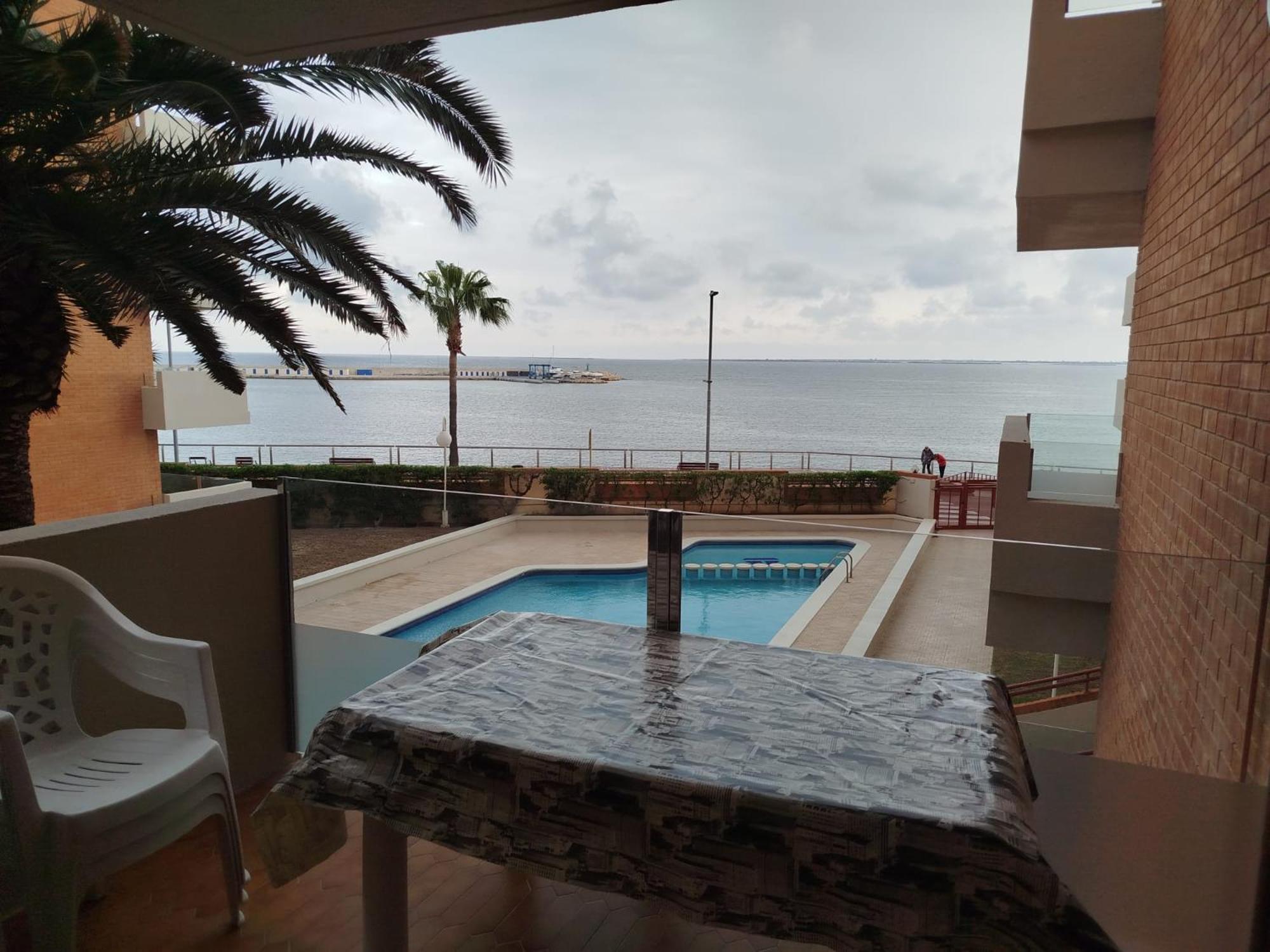 Apartamento Primera Linea De Mar En Ebrehogar ランポーヤ エクステリア 写真